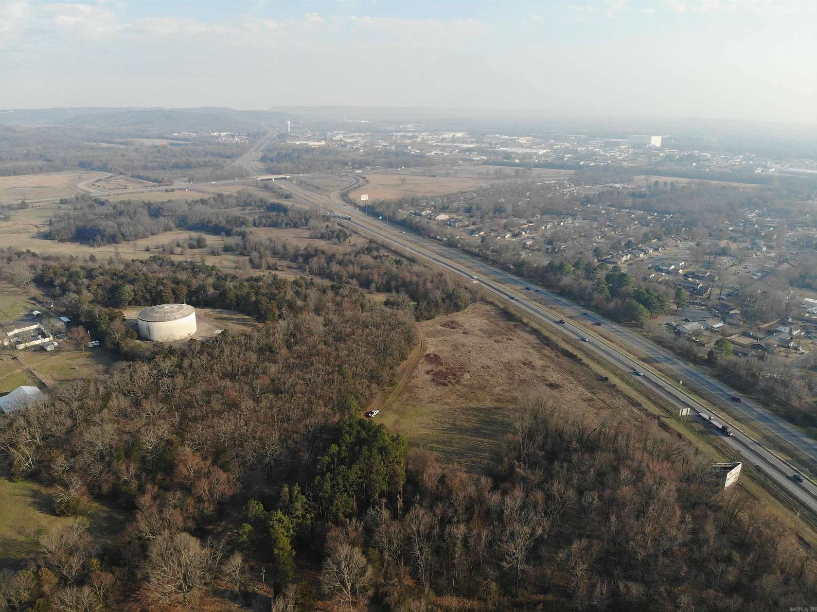 10 Acres of Commercial Land for Sale in Russellville, Arkansas