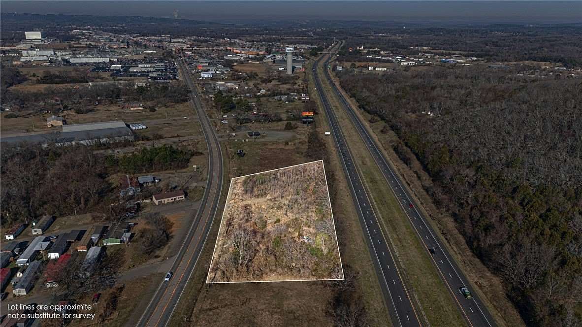 2 Acres of Commercial Land for Sale in Russellville, Arkansas