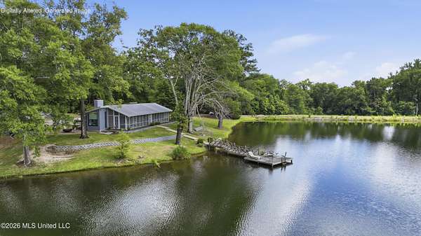 20 Acres of Recreational Land with Home for Sale in Flora, Mississippi