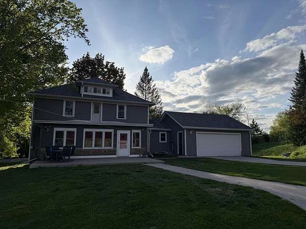 10 Acres of Land with Home for Sale in Campbellsport, Wisconsin