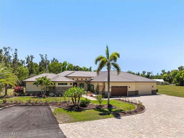 4 Acres of Residential Land with Home for Sale in Fort Myers, Florida