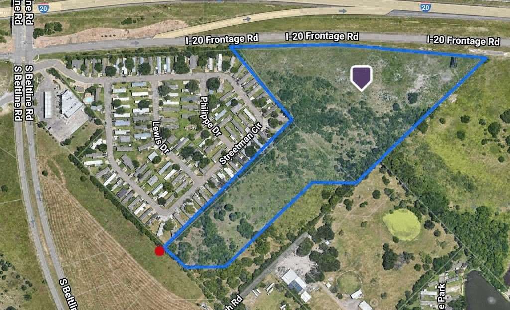 14.3 Acres of Commercial Land for Sale in Dallas, Texas