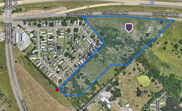 14.3 Acres of Commercial Land for Sale in Dallas, Texas