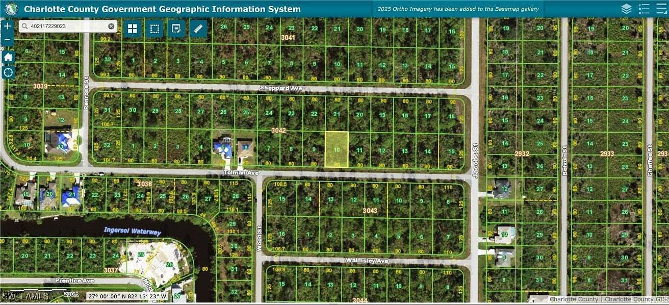 0.23 Acres of Residential Land for Sale in Port Charlotte, Florida
