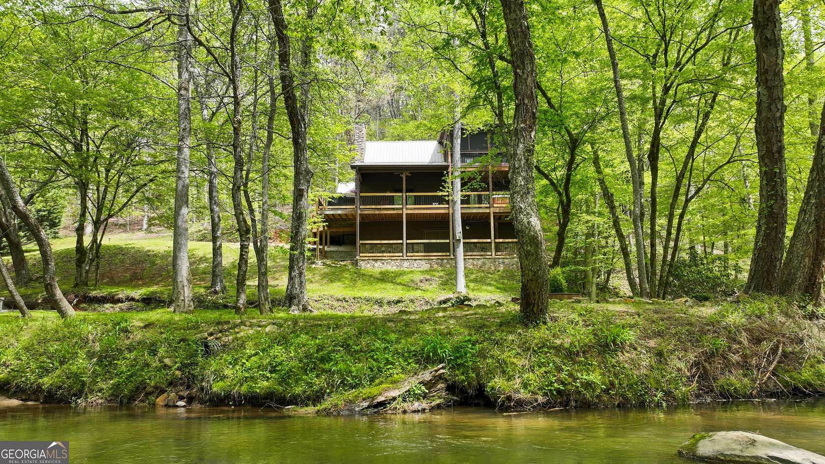 4.78 Acres of Residential Land with Home for Sale in Morganton, Georgia