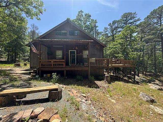 5 Acres of Residential Land with Home for Sale in Moyers, Oklahoma