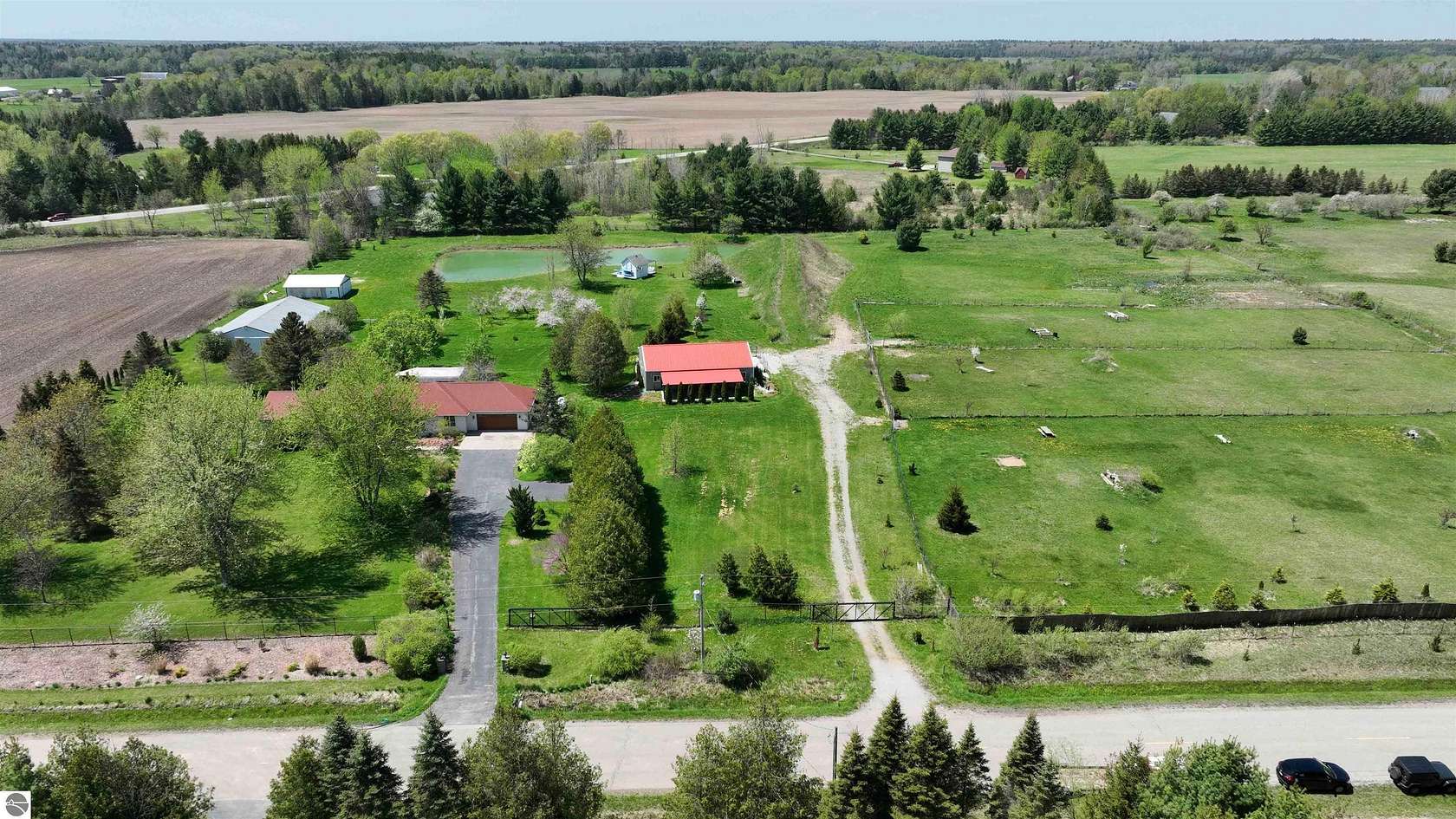 10.2 Acres of Land with Home for Sale in Tawas City, Michigan