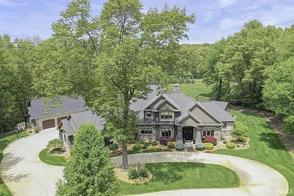 3 Acres of Residential Land with Home for Sale in Bristol, Indiana