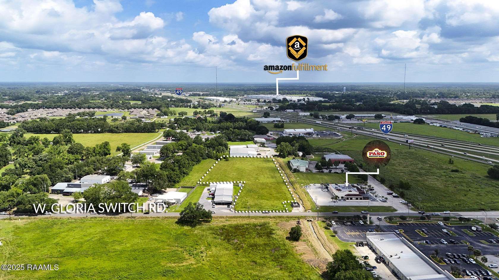 4.19 Acres of Mixed-Use Land for Sale in Carencro, Louisiana