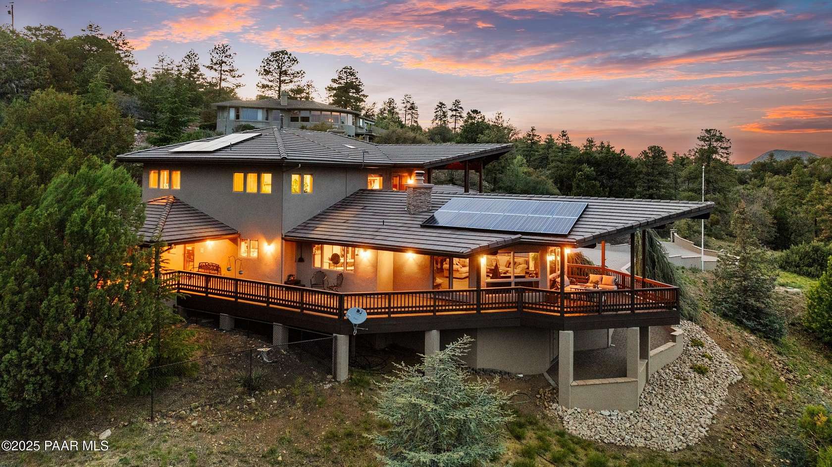 4.1 Acres of Residential Land with Home for Sale in Prescott, Arizona