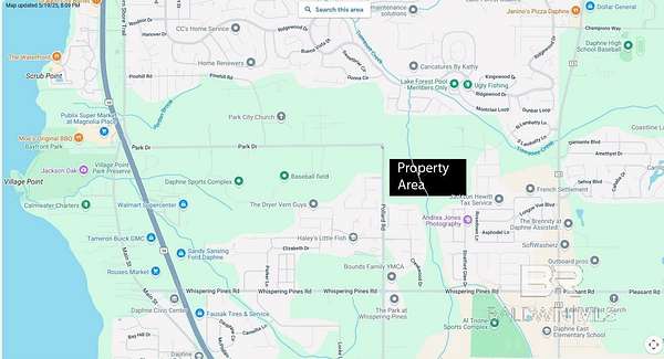 6.8 Acres of Residential Land for Sale in Daphne, Alabama