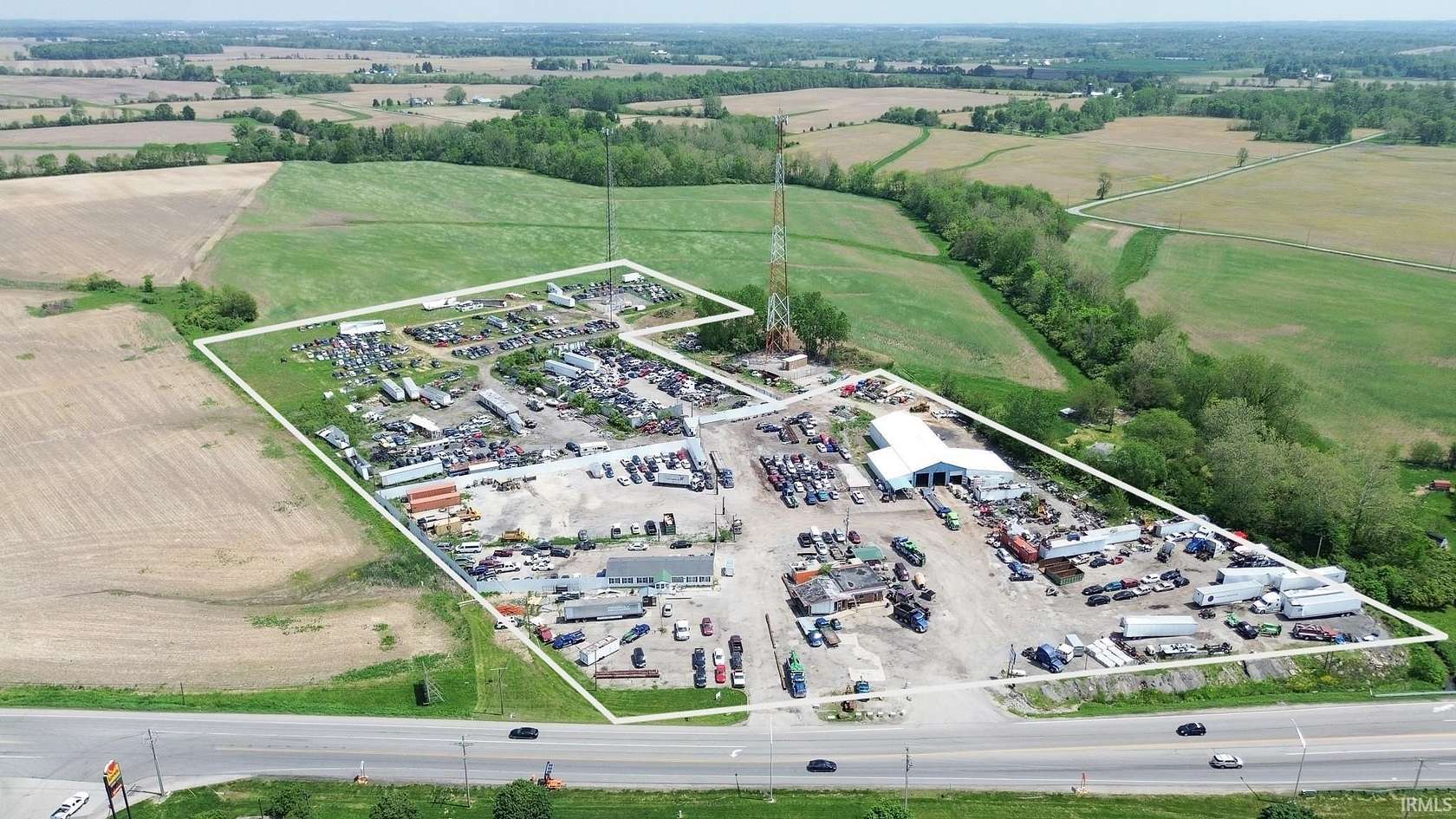 13.8 Acres of Commercial Land for Sale in Richmond, Indiana