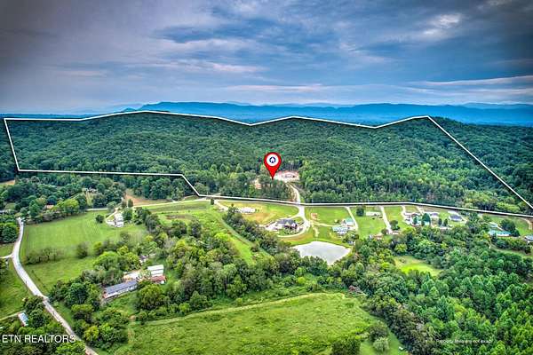 86.3 Acres of Recreational Land for Sale in Knoxville, Tennessee