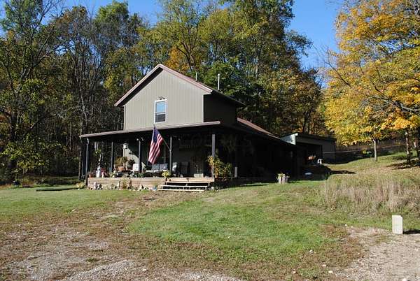 11 Acres of Recreational Land with Home for Sale in Gambier, Ohio