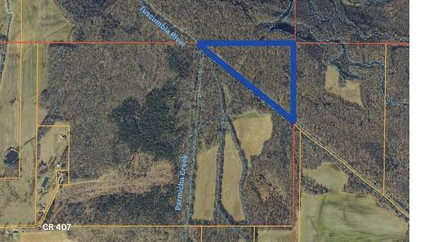 18.2 Acres of Recreational & Residential Land for Sale in Corinth, Mississippi