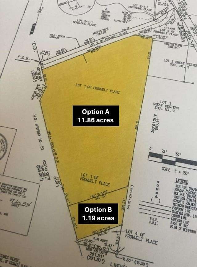 13 Acres of Commercial Land for Sale in Dubuque, Iowa