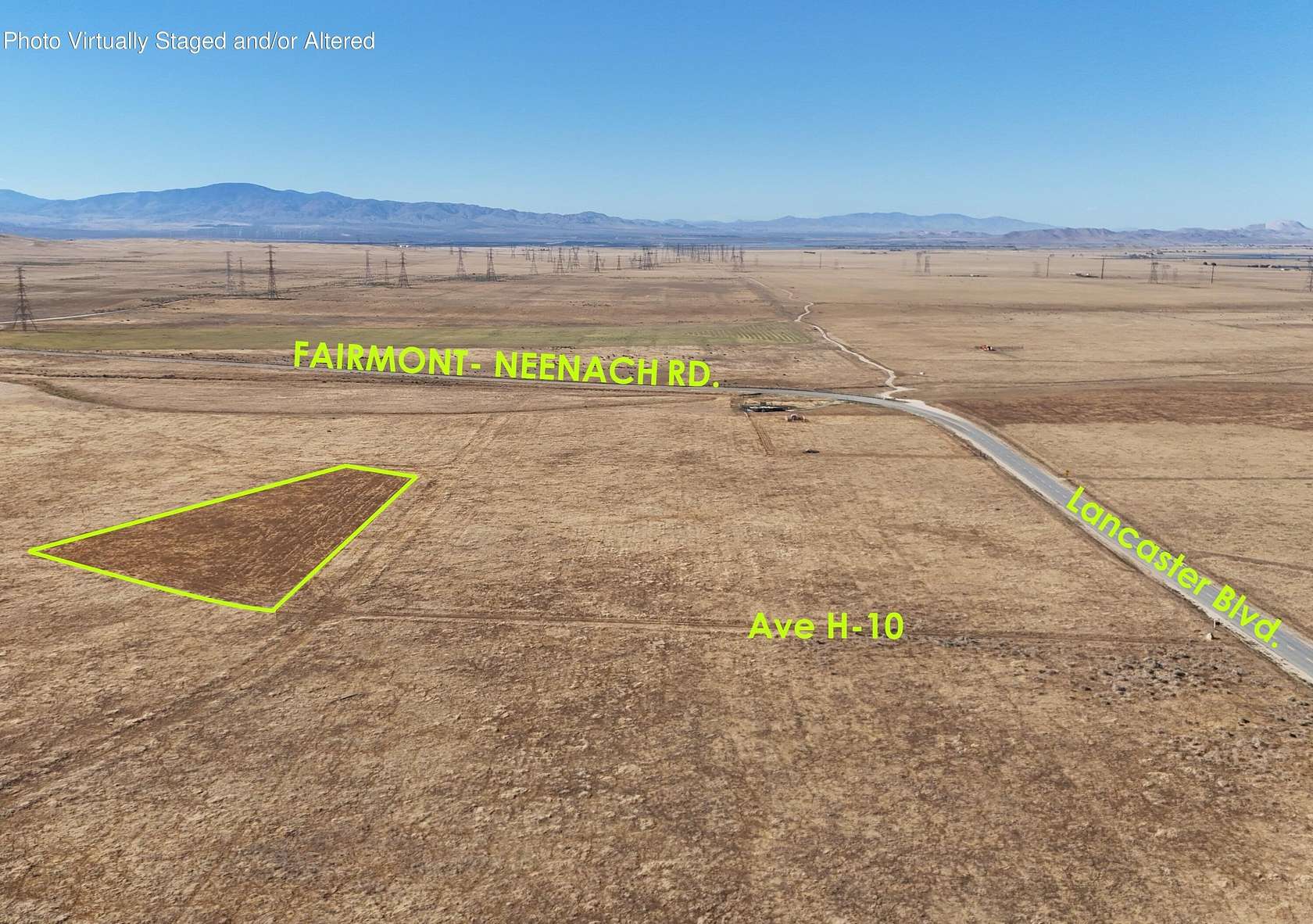 2.5 Acres of Land for Sale in Lancaster, California