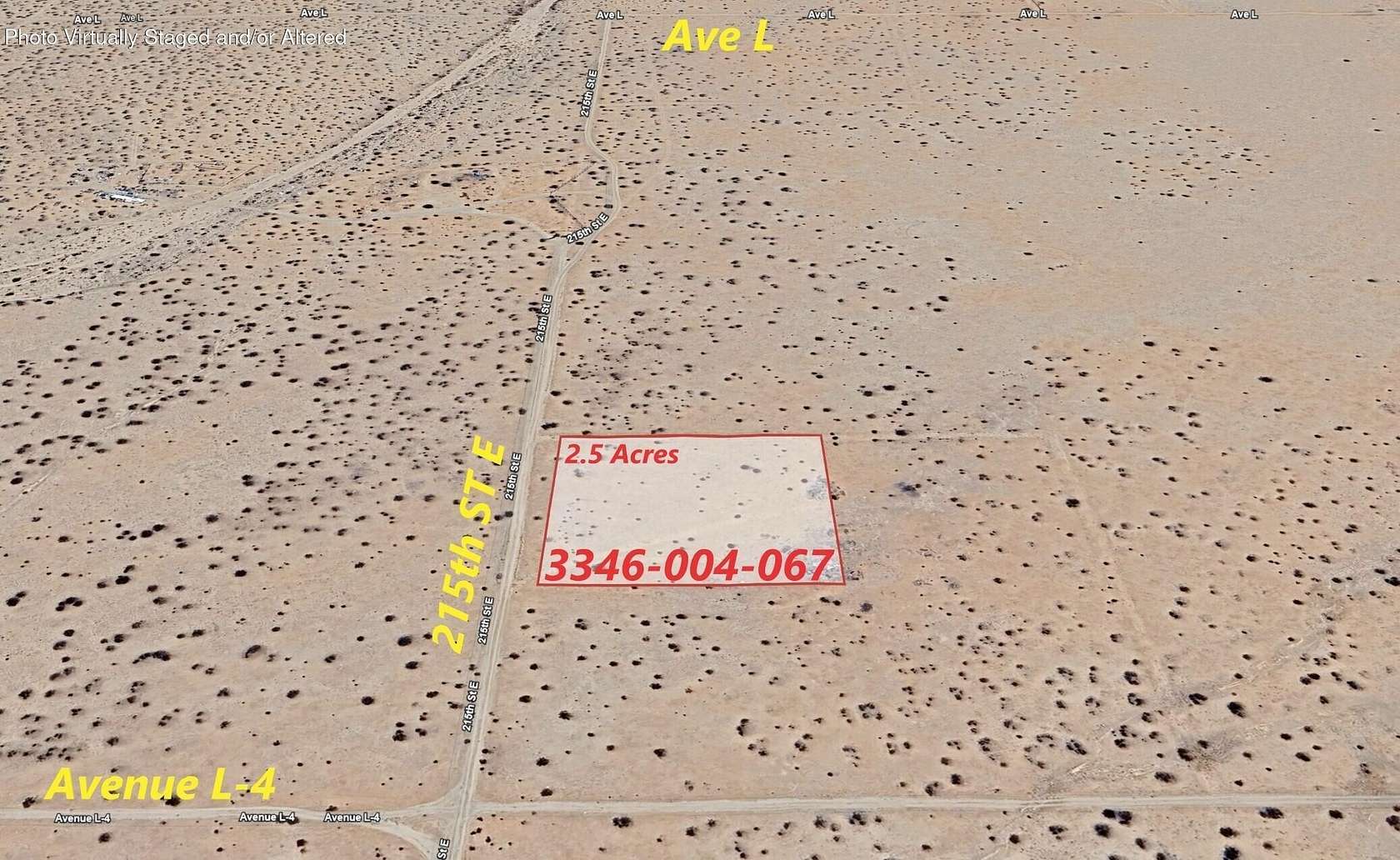 2.56 Acres of Land for Sale in Lancaster, California