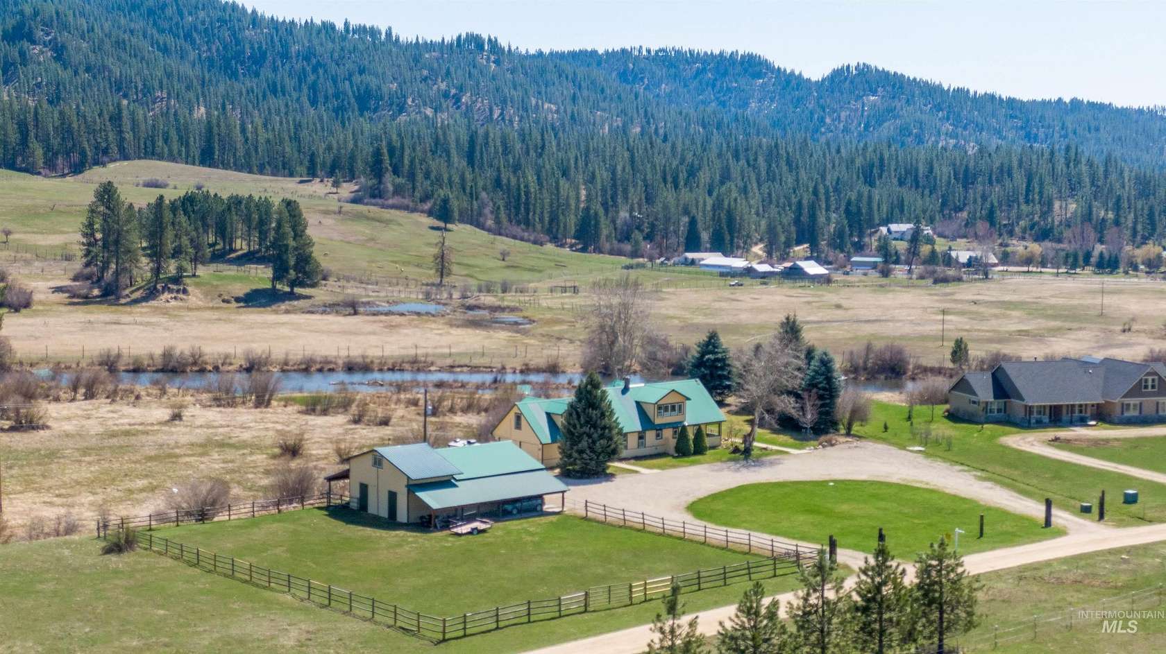 4.62 Acres of Residential Land with Home for Sale in Garden Valley, Idaho
