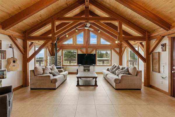 2.22 Acres of Residential Land with Home for Sale in Stevensville, Montana