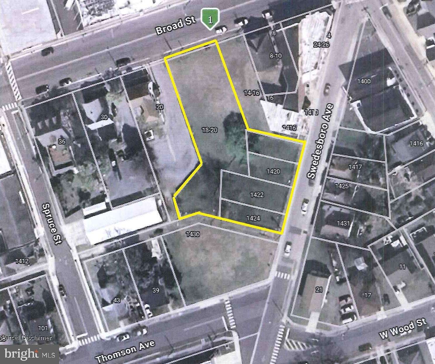 0.21 Acres of Land for Sale in Paulsboro, New Jersey
