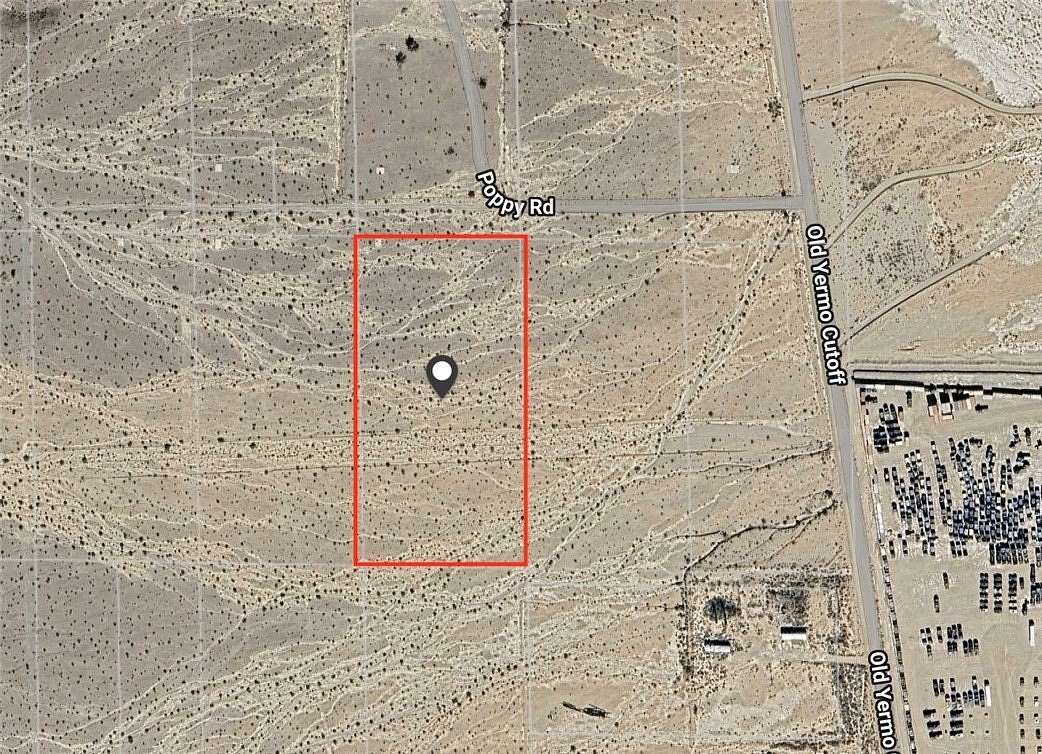 5 Acres of Land for Sale in Yermo, California