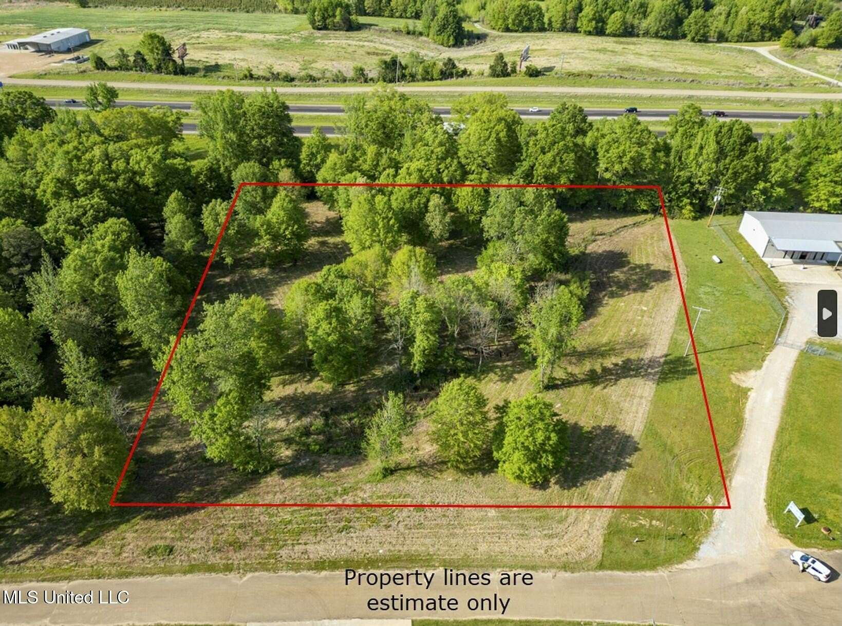 3 Acres of Commercial Land for Sale in Bolton, Mississippi