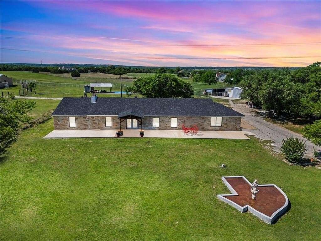 14.4 Acres of Land with Home for Sale in Weatherford, Texas