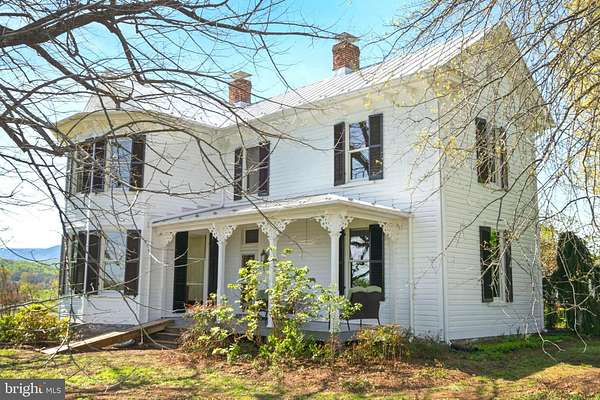 9.54 Acres of Residential Land with Home for Sale in Woodville, Virginia