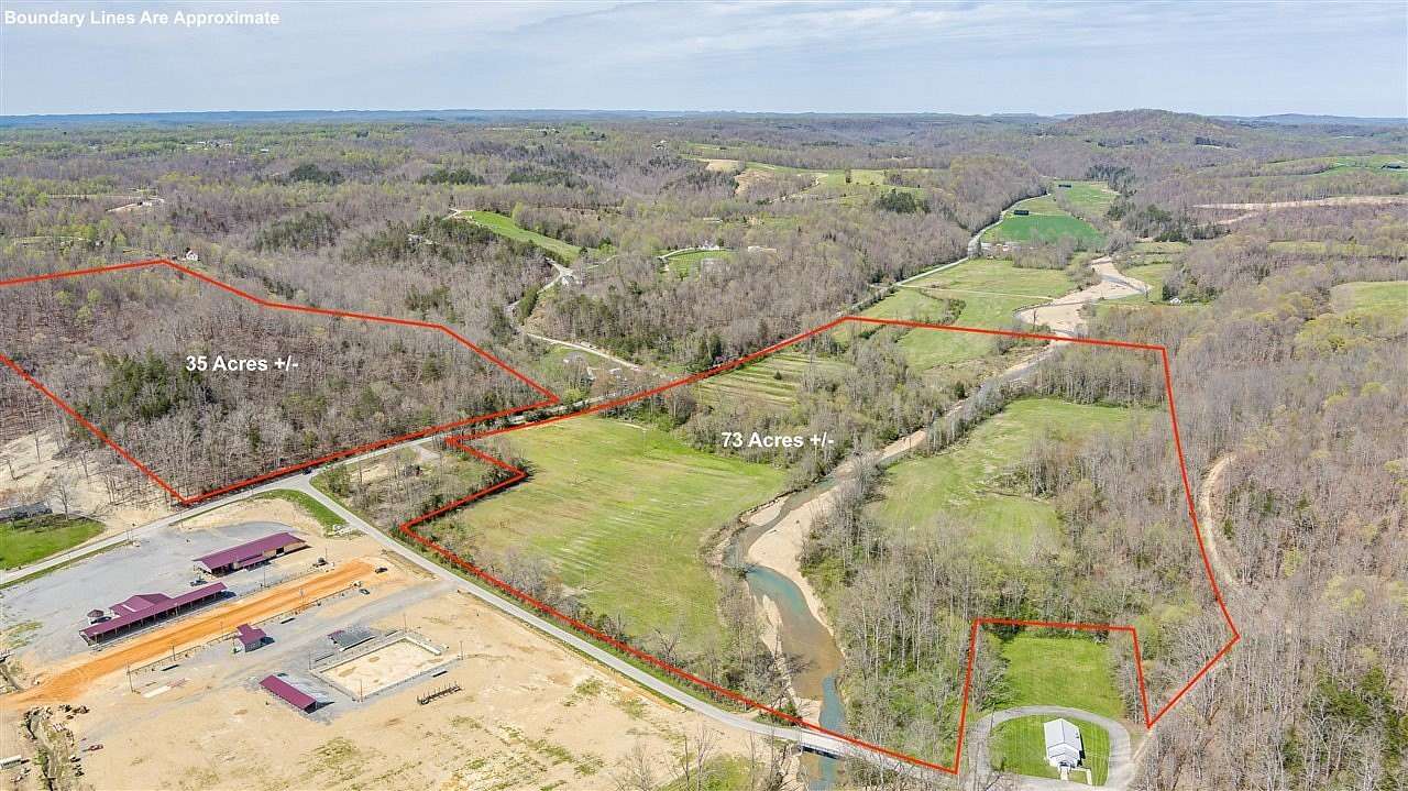 108 Acres of Recreational Land & Farm for Sale in Liberty, Kentucky