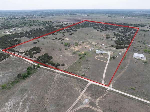 49.6 Acres of Agricultural Land with Home for Sale in Burnet, Texas