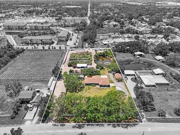 2.55 Acres of Residential Land with Home for Sale in Bradenton, Florida