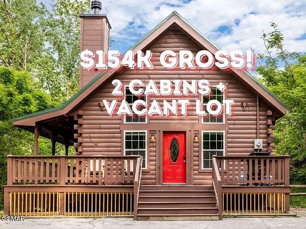 3.7 Acres of Residential Land with Home for Sale in Sevierville, Tennessee