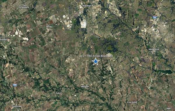 15.8 Acres of Land for Sale in Waxahachie, Texas