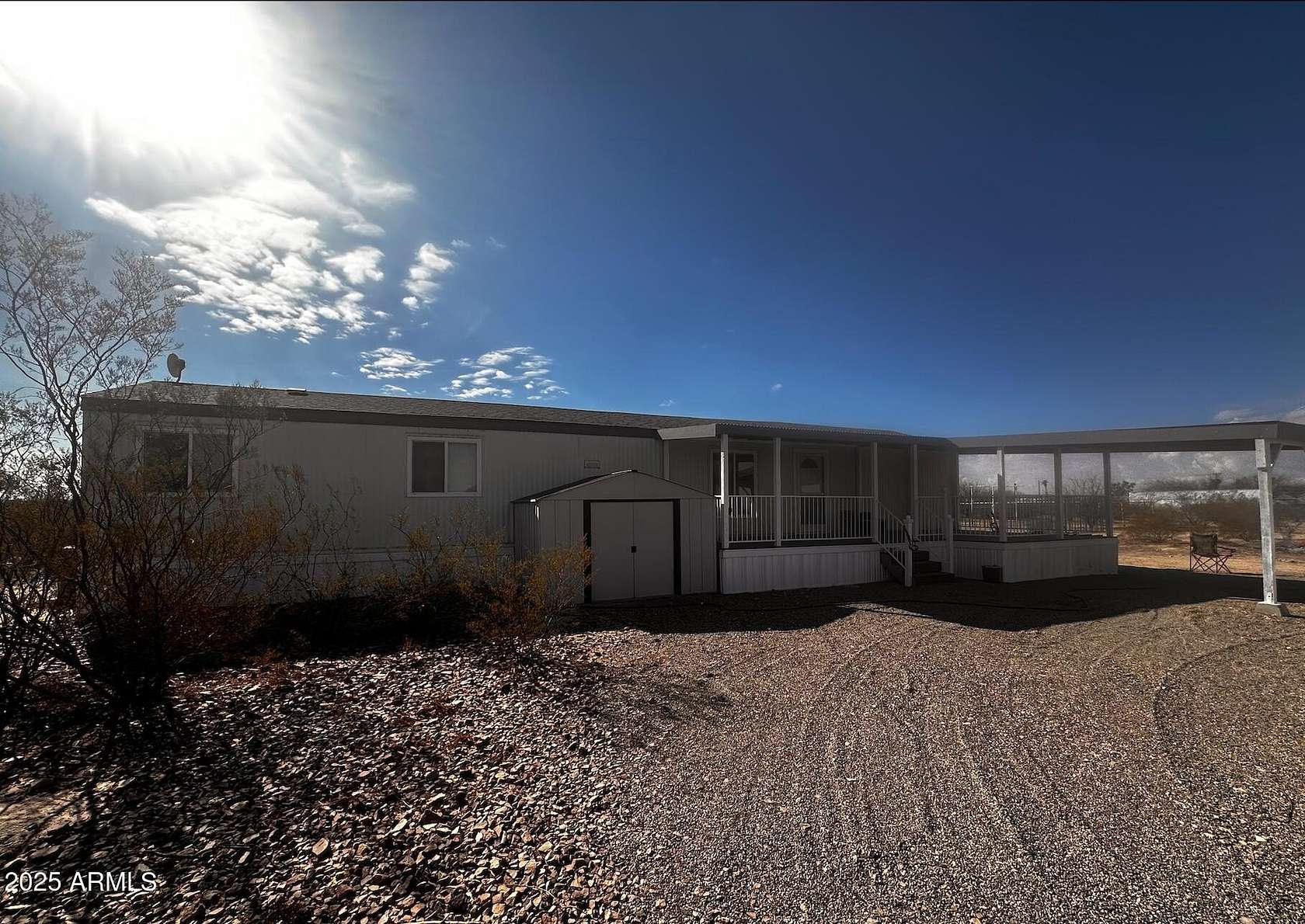 3.44 Acres of Residential Land with Home for Sale in Eloy, Arizona