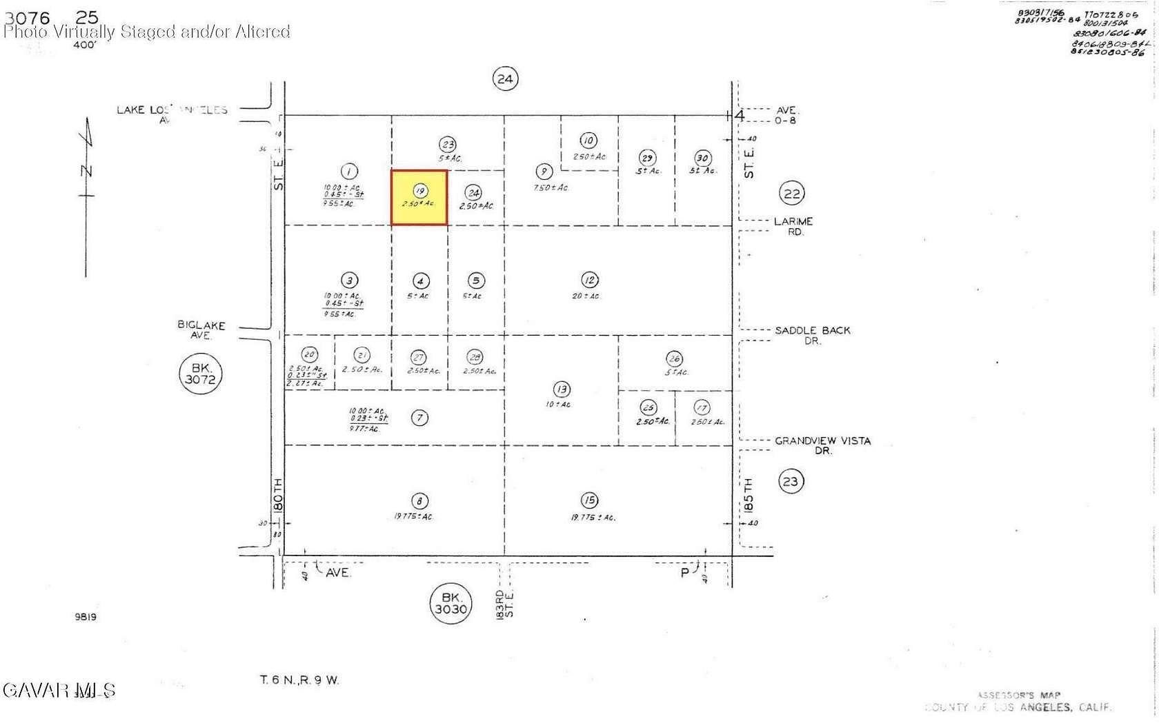 2.57 Acres of Land for Sale in Palmdale, California