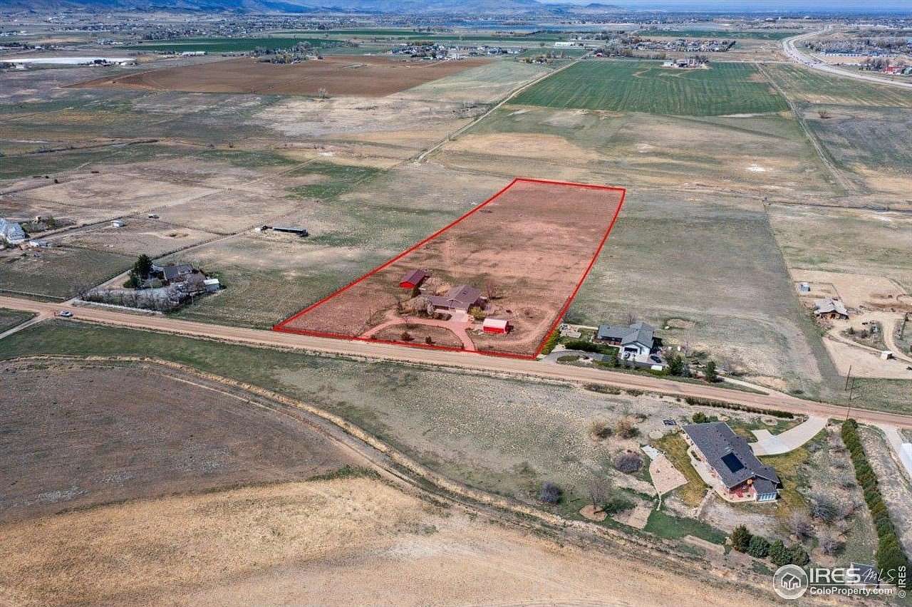 11 Acres of Land with Home for Sale in Berthoud, Colorado