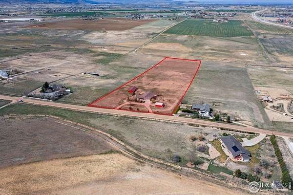 11 Acres of Land with Home for Sale in Berthoud, Colorado