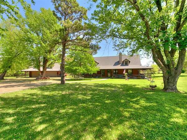 2.5 Acres of Residential Land with Home for Sale in Piedmont, Oklahoma