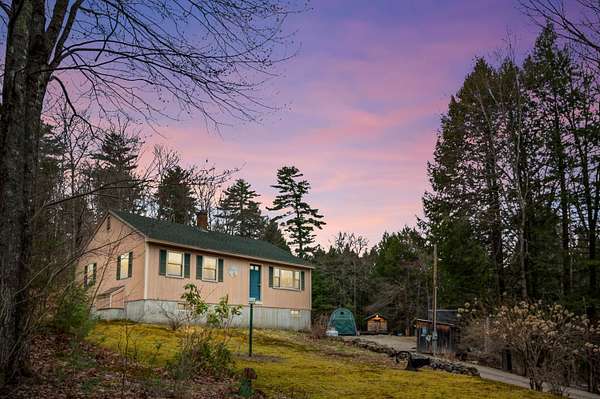 5.19 Acres of Residential Land with Home for Sale in Parsonsfield, Maine