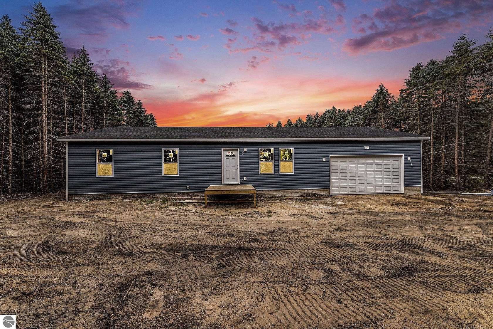 3 Acres of Residential Land with Home for Sale in Kingsley, Michigan