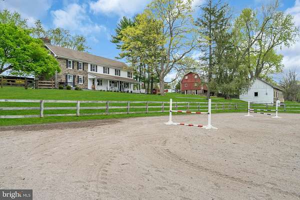 46.9 Acres of Agricultural Land with Home for Sale in Frenchtown, New Jersey