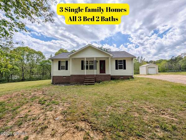 5.52 Acres of Residential Land with Home for Sale in Adamsville, Tennessee