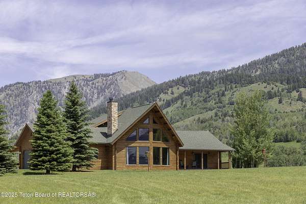 14.9 Acres of Recreational Land with Home for Sale in Bedford, Wyoming