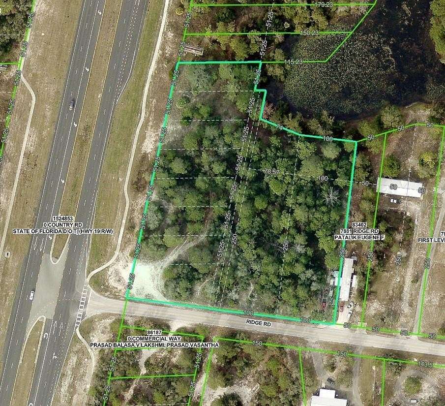 3 Acres of Residential Land for Sale in Brooksville, Florida