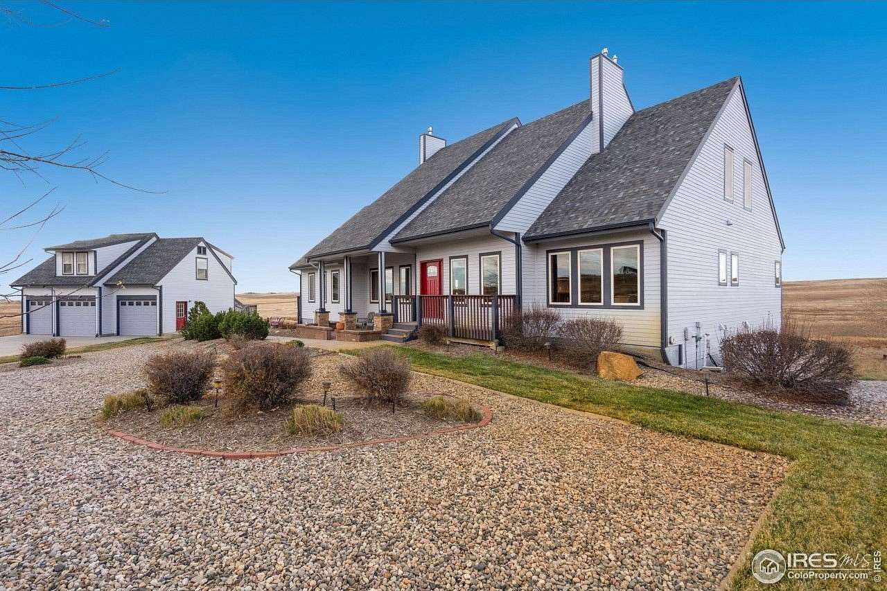 20 Acres of Land with Home for Sale in Wellington, Colorado