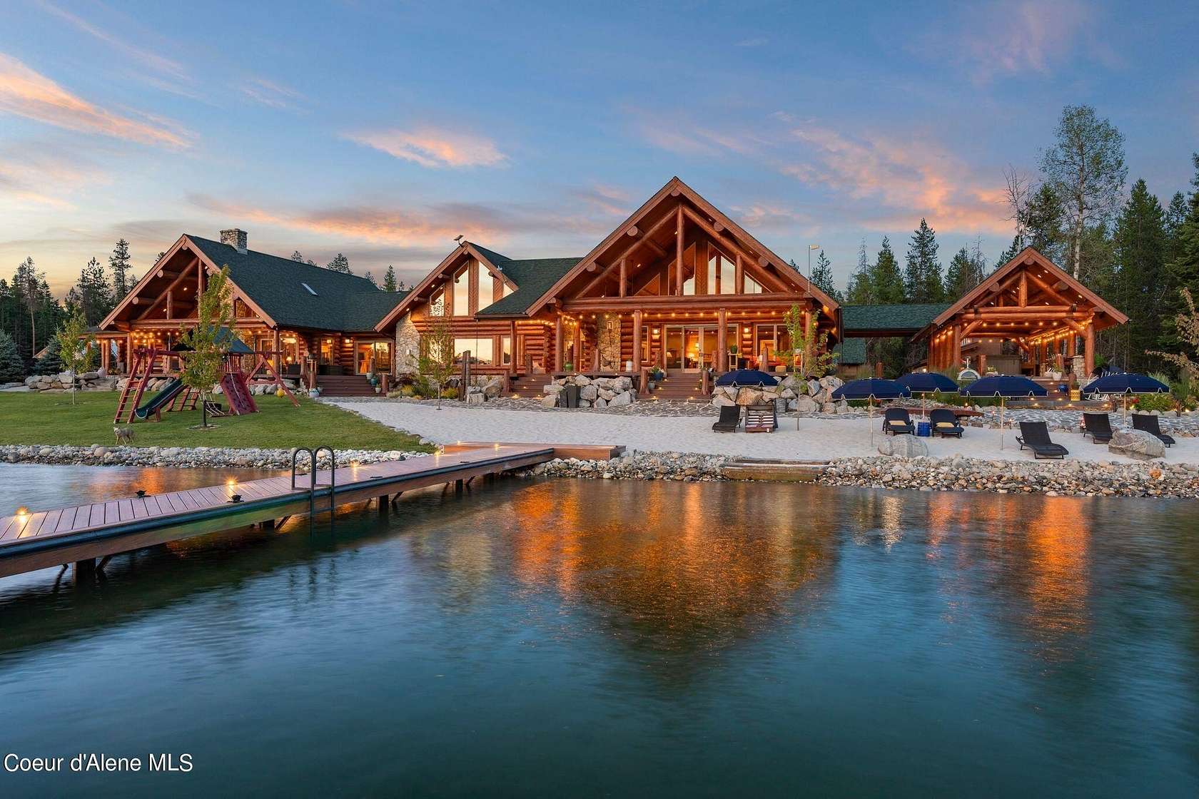 44.6 Acres of Recreational Land with Home for Sale in Sagle, Idaho