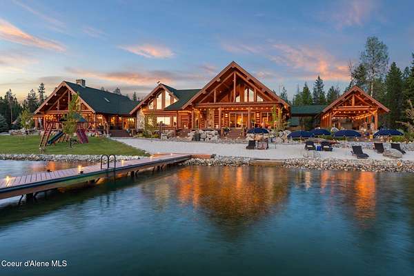 44.6 Acres of Recreational Land with Home for Sale in Sagle, Idaho