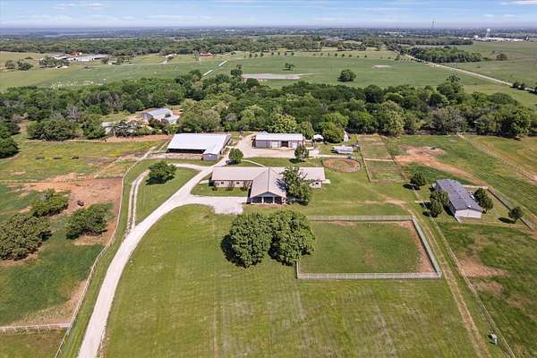 17.8 Acres of Land with Home for Sale in Pilot Point, Texas