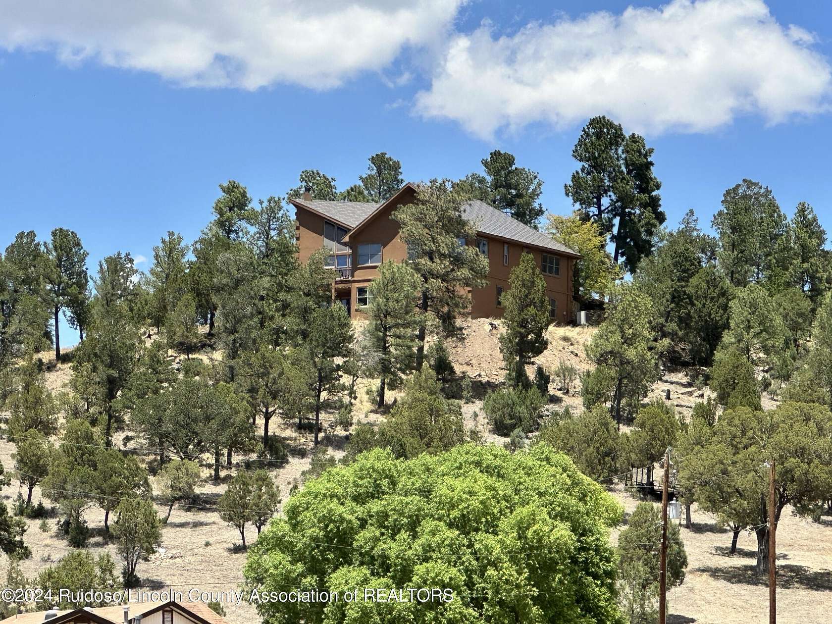 3.26 Acres of Land with Home for Sale in Ruidoso, New Mexico